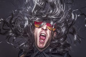 euphoric music enthusiast